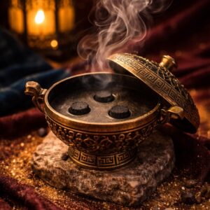 bruleur encens mystique cones encens rituel
